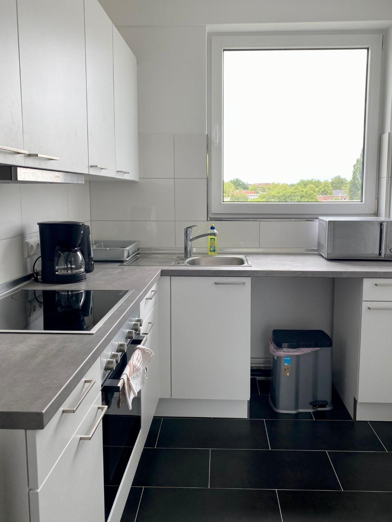 Zentrale 2 Zimmer Wohnung هامبورغ المظهر الخارجي الصورة